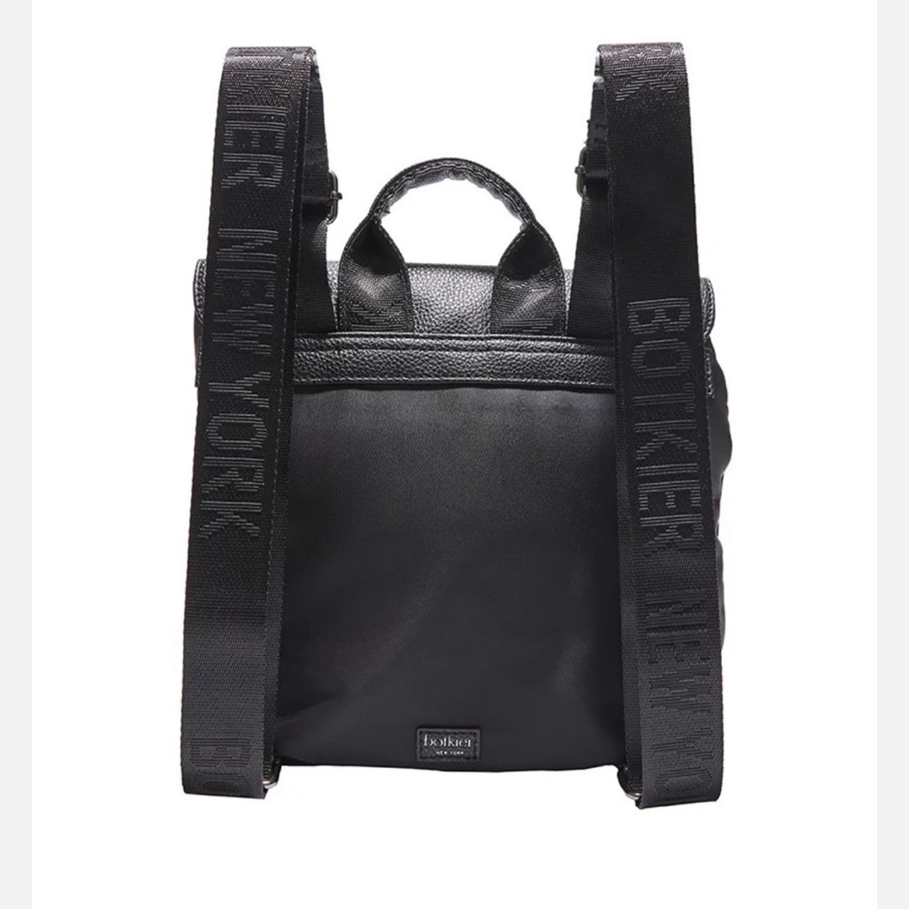 Botkier Black Leather Women's Backpack - Picture 3 of 6